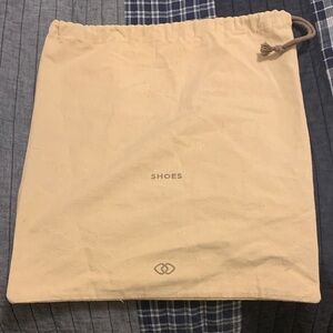 “Shoes” Dust Bag - Embroidered - Medium - For Heels, Ankle Boots or Smaller Bags